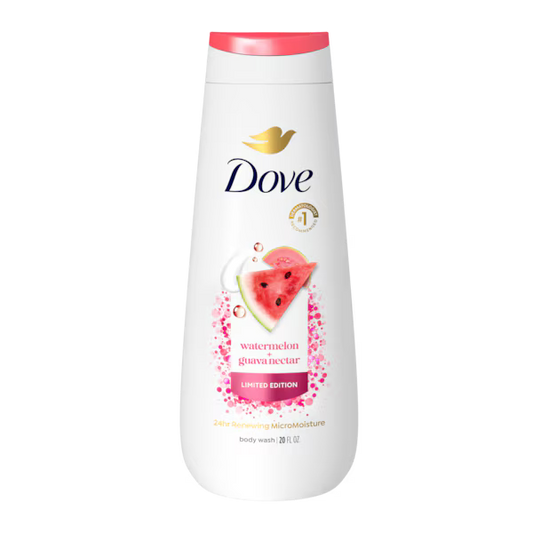 Dove Body Wash Usa Watermelon & Guava Nectar 20oz/591ml product image 1