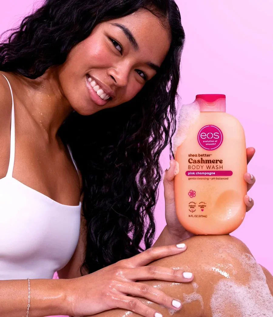 Eos Shea Better Cashmere Body Wash 473ml Pink Champagne product image 4