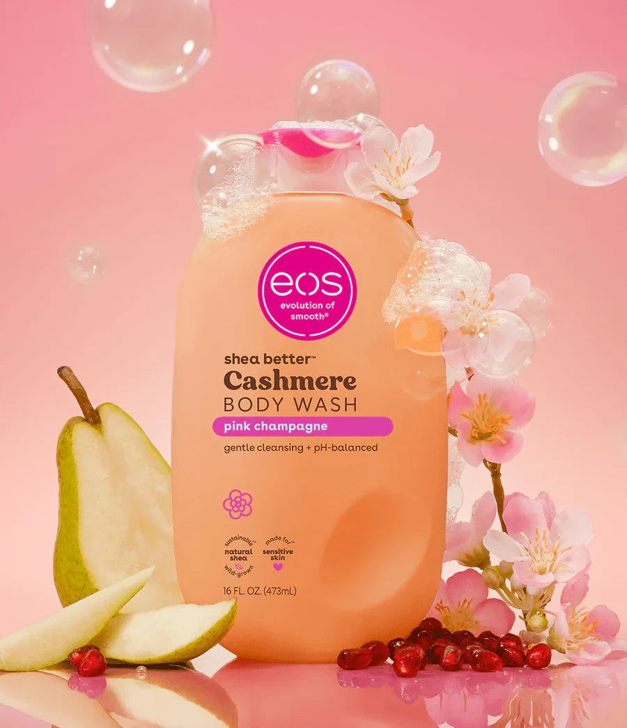 Eos Shea Better Cashmere Body Wash 473ml Pink Champagne product image 3