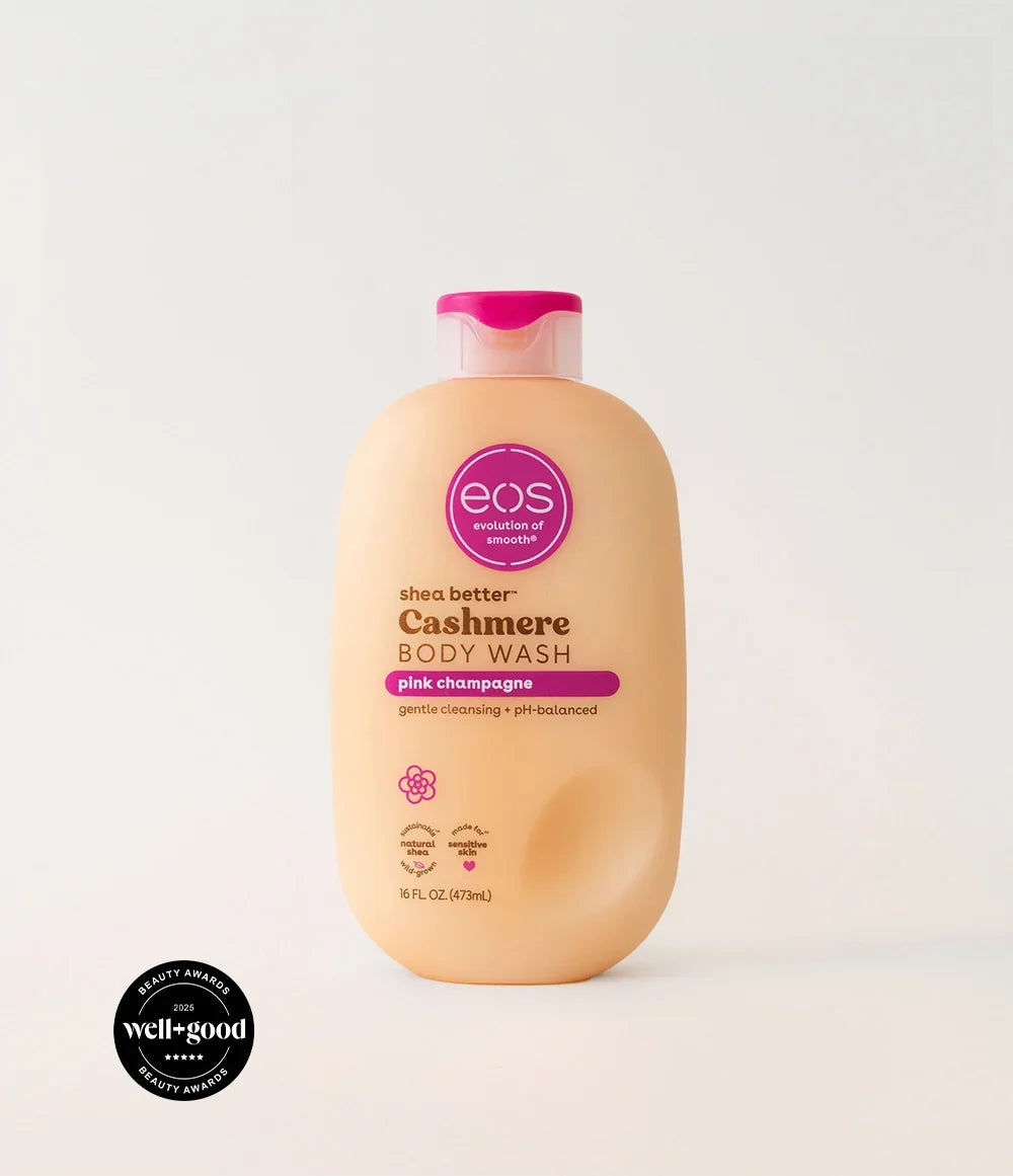Eos Shea Better Cashmere Body Wash 473ml Pink Champagne product image 1