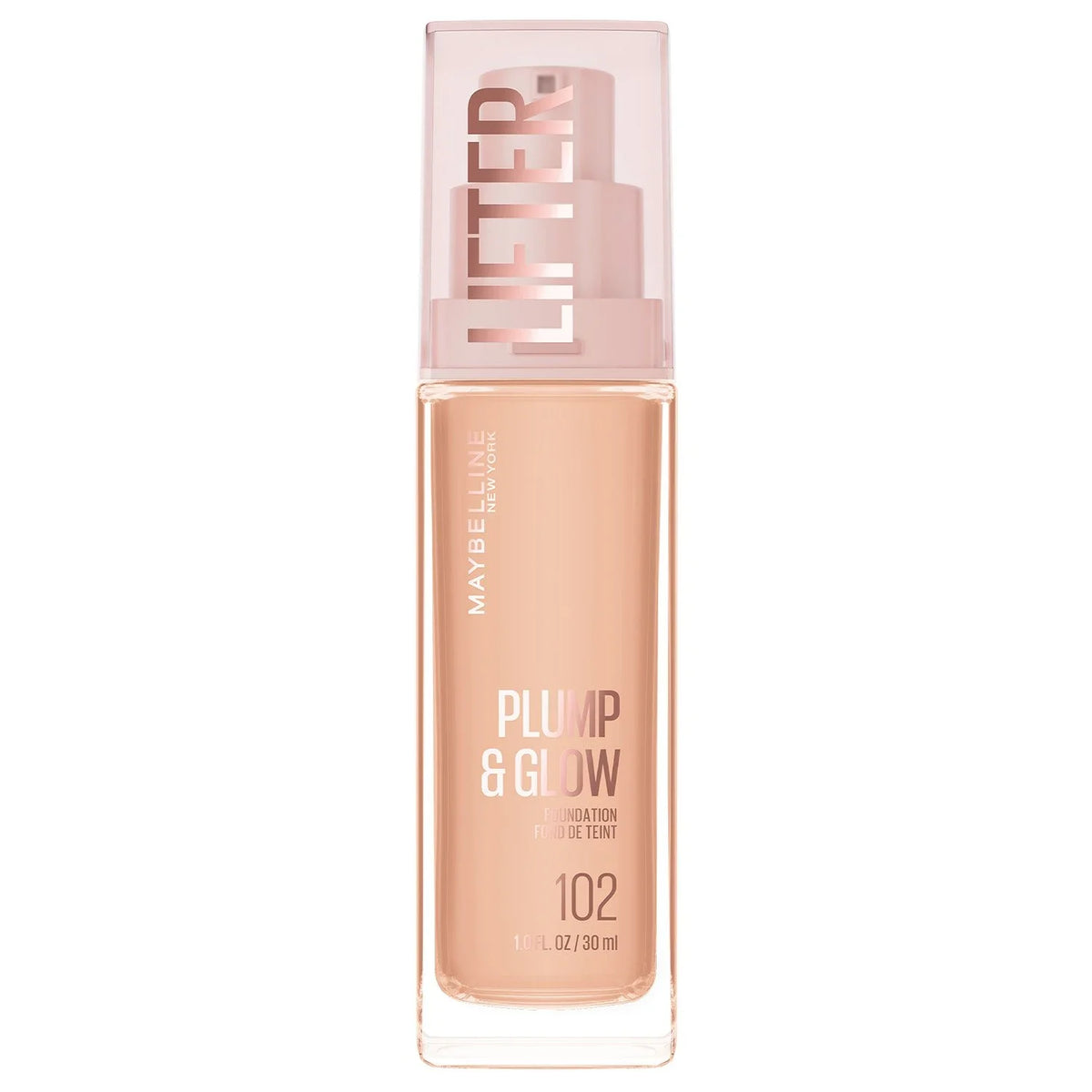 Maybelline USA Lifter Plump & Glow Foundation 30ml product image 1