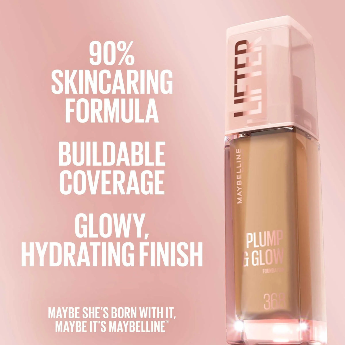 Maybelline USA Lifter Plump & Glow Foundation 30ml product image 13
