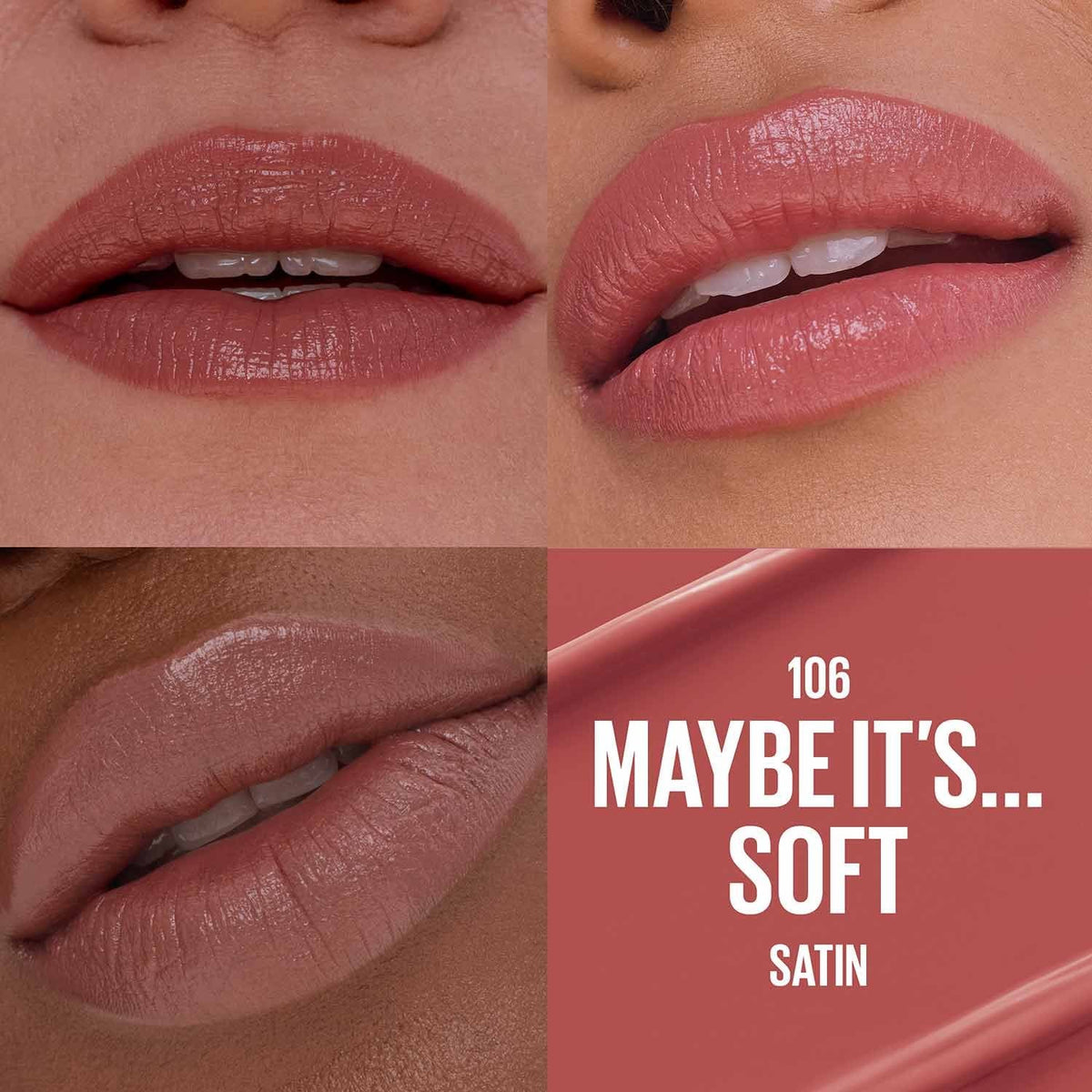 Maybelline USA Serum Lipstick with Hyaluronic Acid Satin Finish 3.4g product image 26
