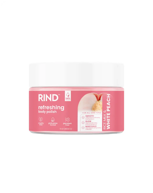 Rind Body Polish Refreshing Rice Milk & Peach 10oz/283g product image