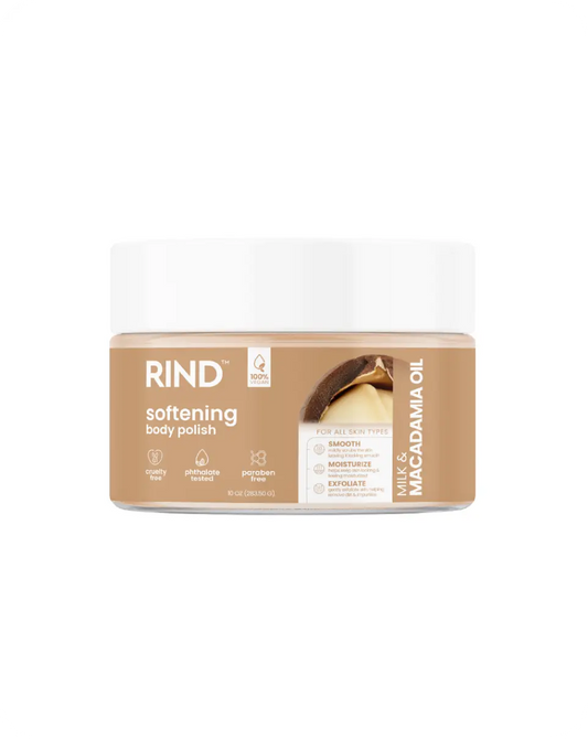 Rind Body Polish Softening Milk & Macadamia Oil 10oz/283g product image
