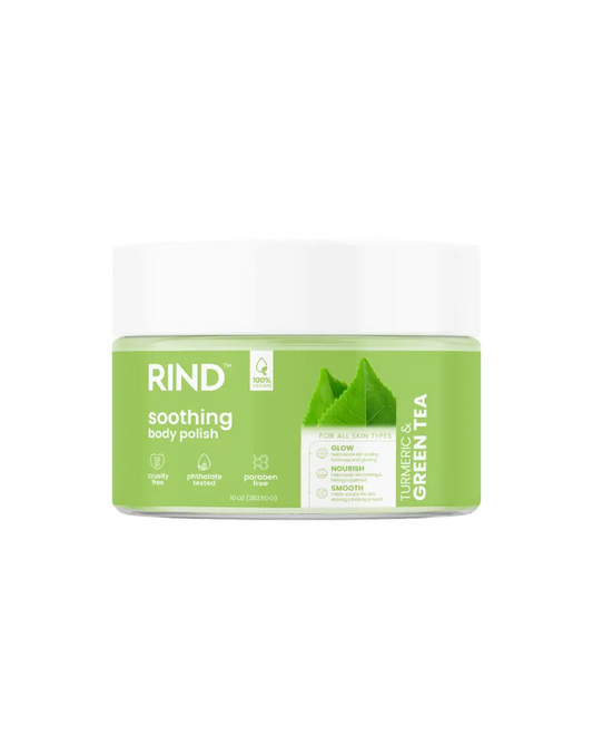 Rind Body Polish Cleansing Green Tea Extract & Turmeric 10oz/283g product image