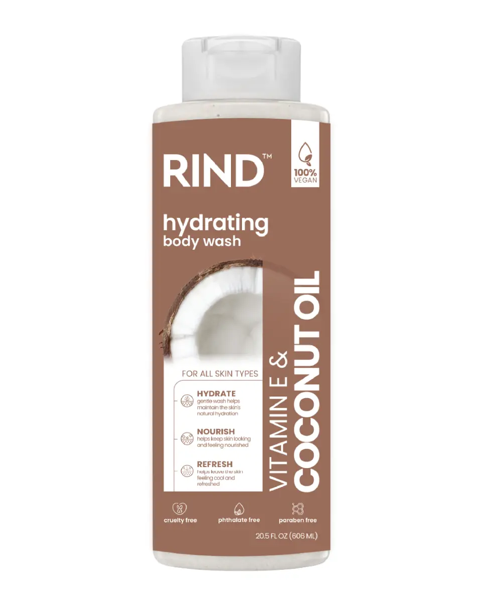 Rind Body Wash Hydrating Vitamin E & Coconut Oil 20.5oz/606ml product image