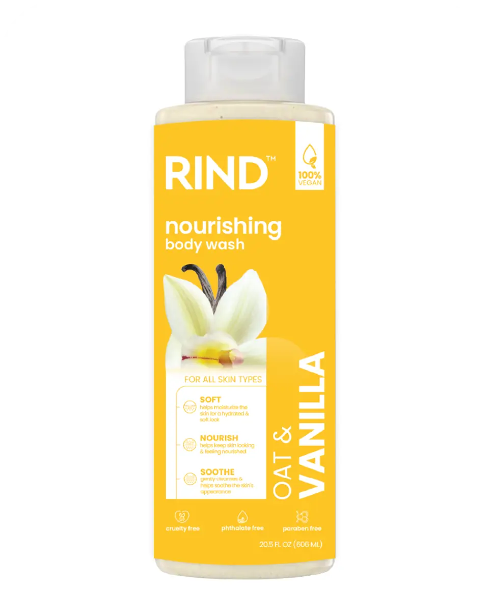 Rind Body Wash Nourishing Oat & Vanilla 20.5oz/606ml product image