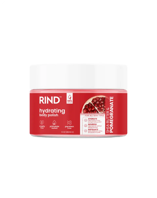 Rind Body Polish Hydrating Shea Butter & Pomegranate 10oz/283g product image