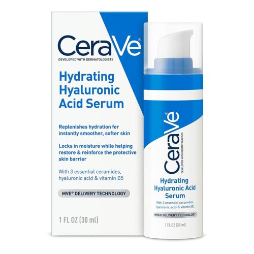 Cerave Hydrating Hyaluronic Acid Serum 1oz/30ml product image