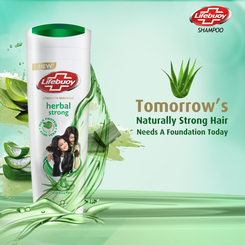 Lifebuoy Herbal Strong Shampoo 90ml product image 8